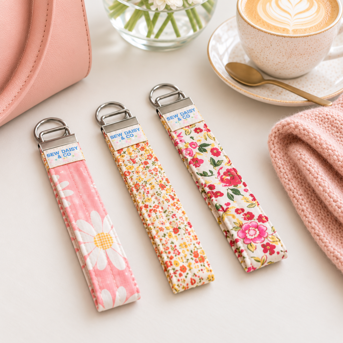 Fabric Padded Wristlet