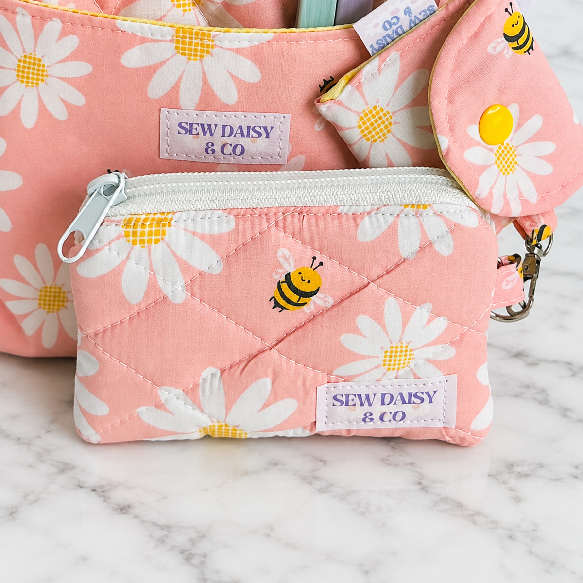 Handmade Quilted Coin Purse