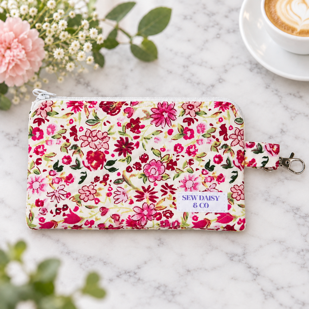 Handmade Quilted Phone Wallet