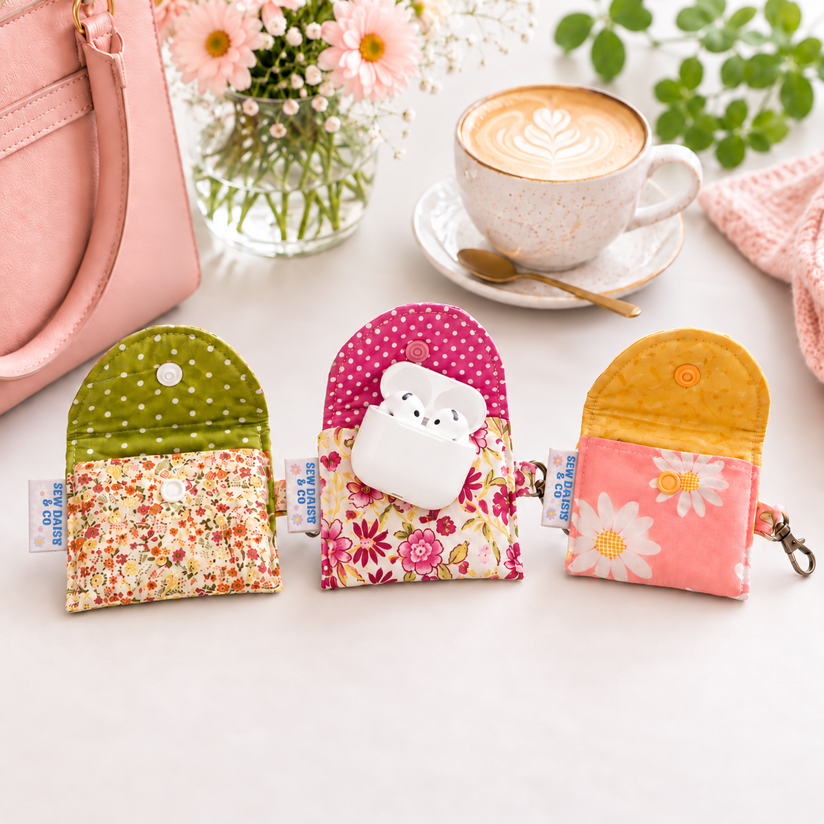 Handmade Fabric AirPod Cases