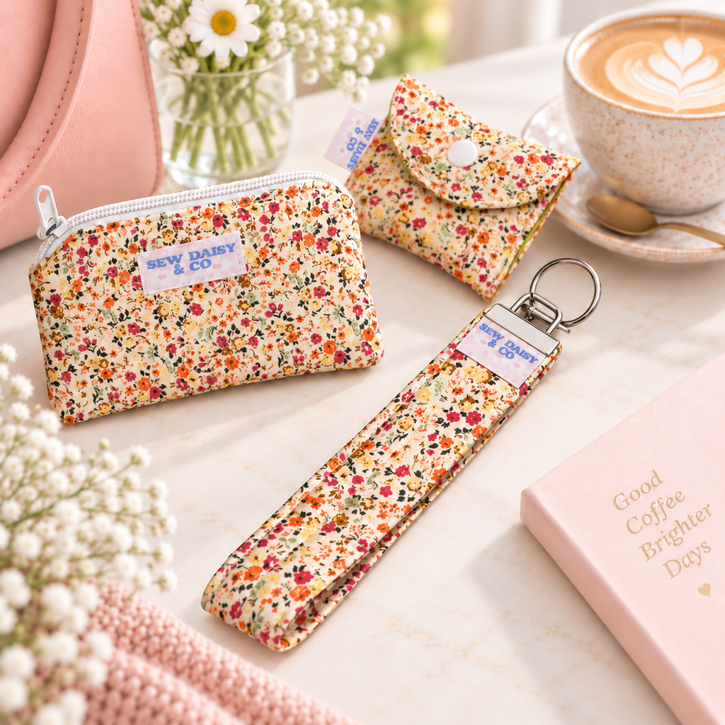 Fabric Padded Wristlet