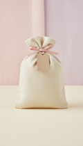 Champagne Linen Sachet Filled with Lavender