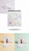 Pastel Floral Stationery Set