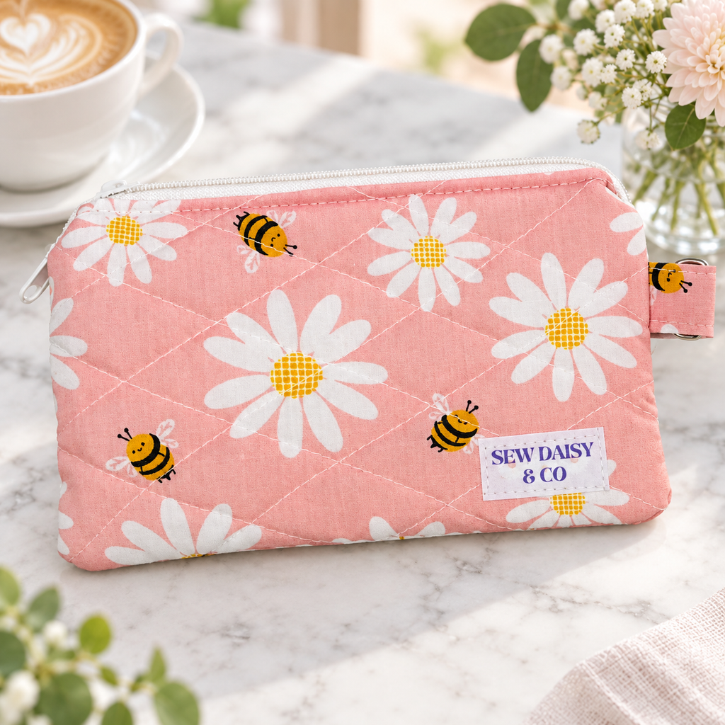 Handmade Quilted Phone Wallet